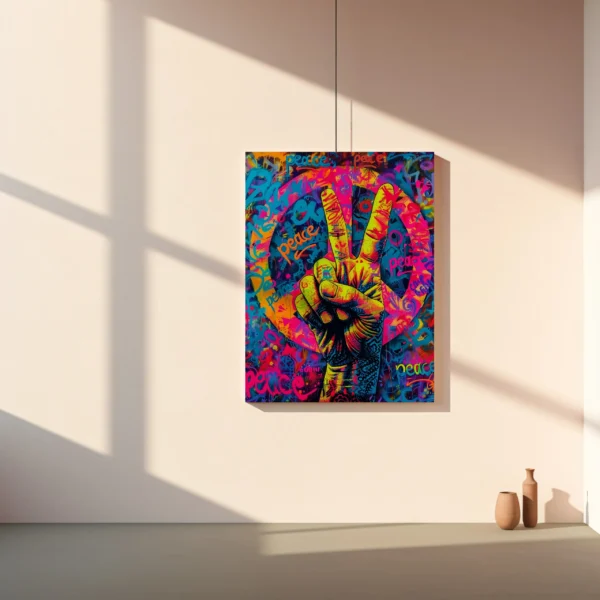 Tablou Canvas Pace Neon Urban - Detaliu Tablou Canvas nr. 28982