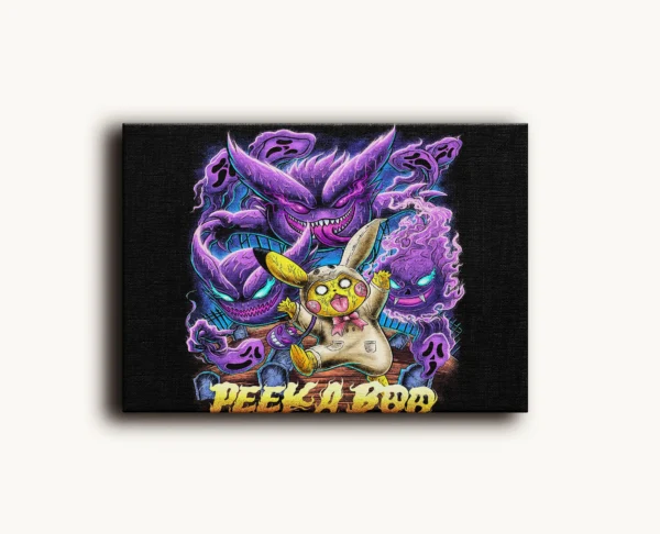 Tablou Canvas Pokémon - Peek-A-Boo - Detaliu Tablou Canvas nr. 17575