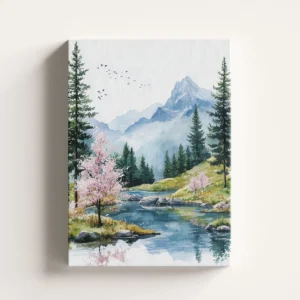 Tablou Canvas Arbore Înflorit