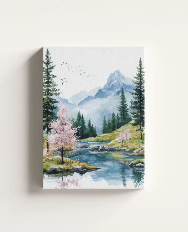 Tablou Canvas Arbore Înflorit