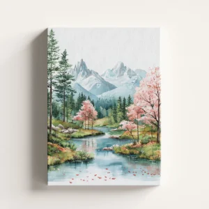 Tablou Canvas Flori de Cireș