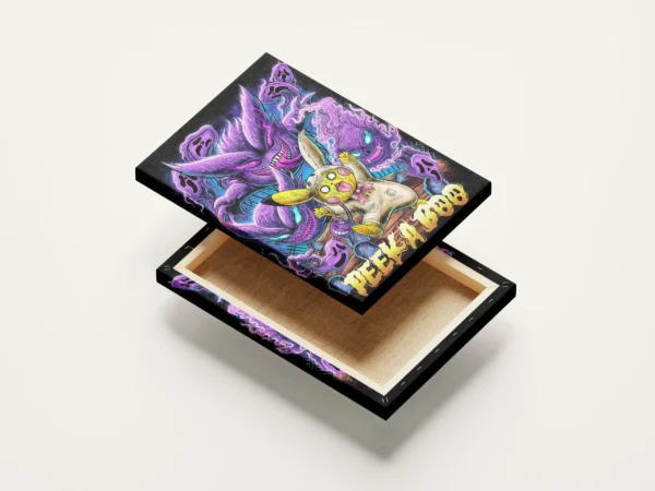 Tablou Canvas Pokémon - Peek-A-Boo - Detaliu Tablou Canvas nr. 17576