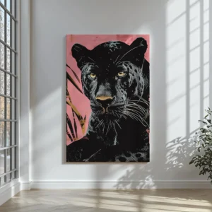 Tablou Canvas Pantera Neagra - Detaliu Tablou Canvas nr. 29864