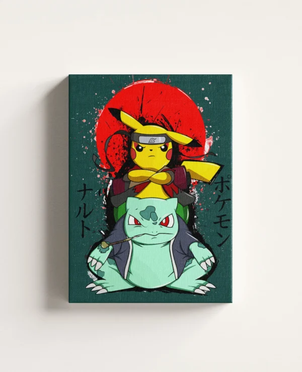 Tablou Canvas Pokémon - Ninjamon