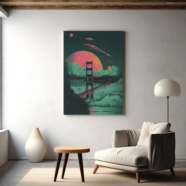 Tablou Canvas Anul 3000 - Detaliu Tablou Canvas nr. 30151