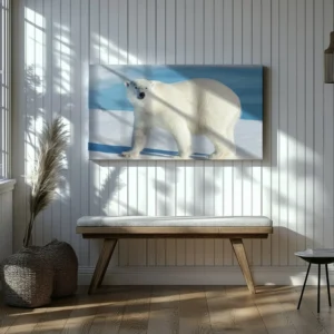 Tablou Canvas Urs Polar - Detaliu Tablou Canvas nr. 27563