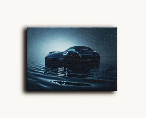 Tablou Canvas Porsche 911 Wet Mode