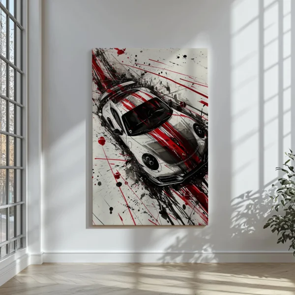 Tablou Canvas Viteză și Artă Modernă - Detaliu Tablou Canvas nr. 24928