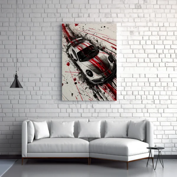 Tablou Canvas Viteză și Artă Modernă - Detaliu Tablou Canvas nr. 24927