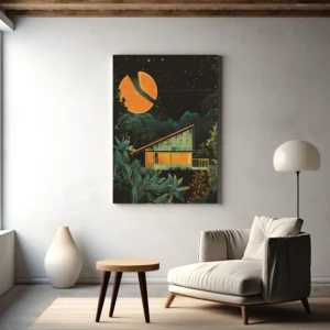 Tablou Canvas Citrus Moon - Detaliu Tablou Canvas nr. 30079