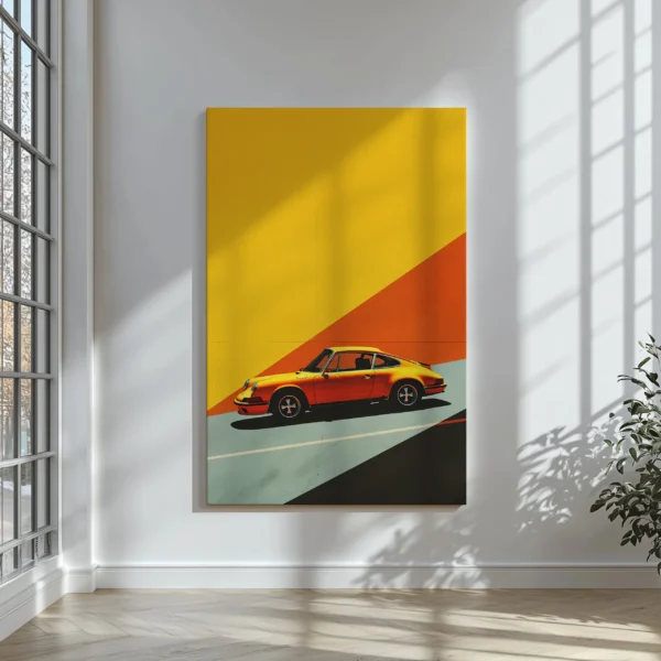 Tablou Canvas Porsche Clasic - Detaliu Tablou Canvas nr. 25357