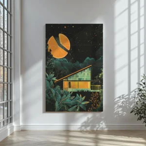 Tablou Canvas Citrus Moon - Detaliu Tablou Canvas nr. 30080