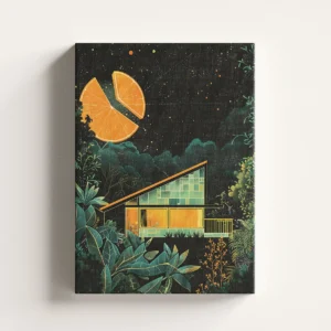 Tablou Canvas Citrus Moon