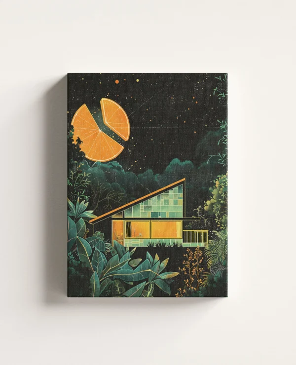 Tablou Canvas Citrus Moon