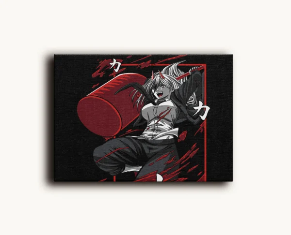 Tablou Canvas Chainsaw Man - Power - Detaliu Tablou Canvas nr. 17872
