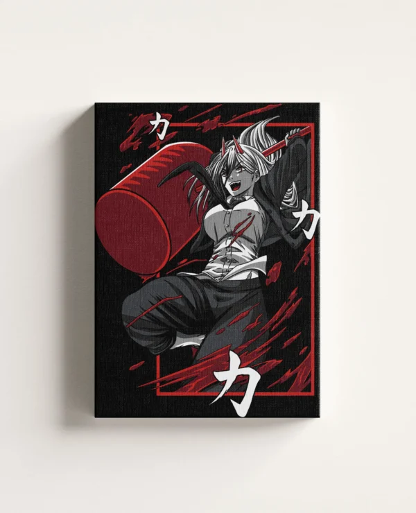 Tablou Canvas Chainsaw Man - Power