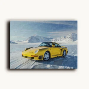 Tablou Canvas Supercar Arctic Iconic - Detaliu Tablou Canvas nr. 25716