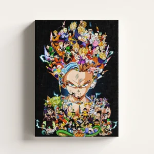 Tablou Canvas Dragon Ball Z - Gohan (Design Compus)