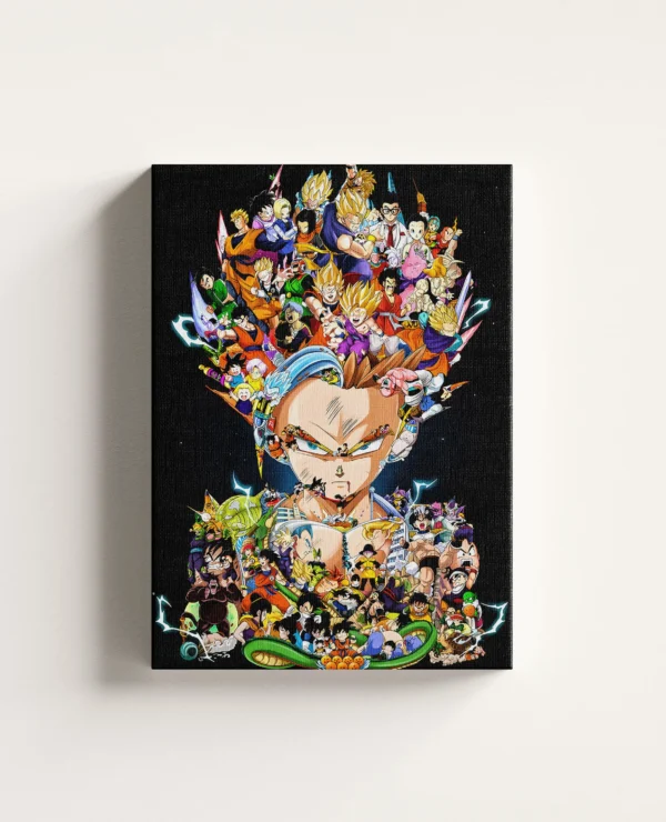 Tablou Canvas Dragon Ball Z - Gohan (Design Compus)