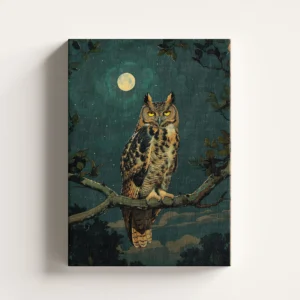 Tablou Canvas Bufniță Regală