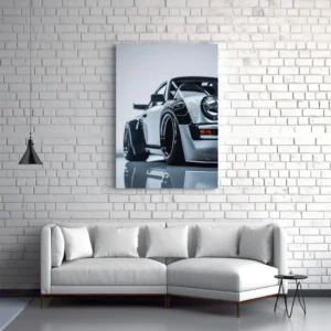 Tablou Canvas Porsche 911 RWB Alb - Detaliu Tablou Canvas nr. 25422
