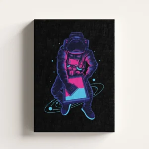Tablou Canvas Artistul Cosmic