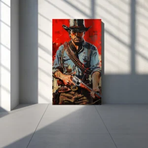 Tablou Canvas Arthur Morgan -RDR 2 - Detaliu Tablou Canvas nr. 23047