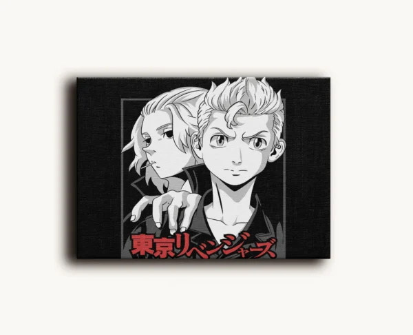 Tablou Canvas Tokyo Revengers - Takemichi & Mikey - Detaliu Tablou Canvas nr. 17773