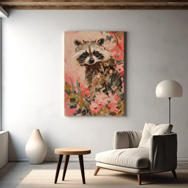 Tablou Canvas Portret Raton - Detaliu Tablou Canvas nr. 26611