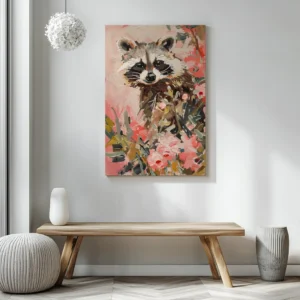 Tablou Canvas Portret Raton - Detaliu Tablou Canvas nr. 26610