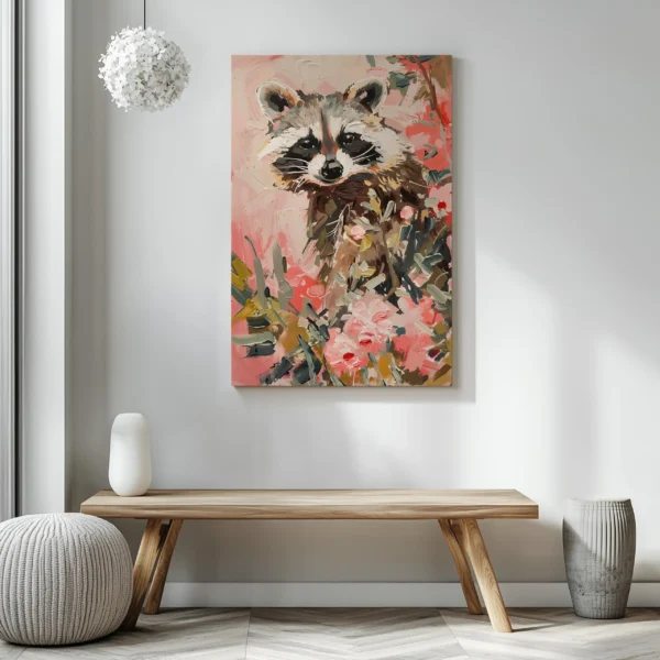 Tablou Canvas Portret Raton - Detaliu Tablou Canvas nr. 26610