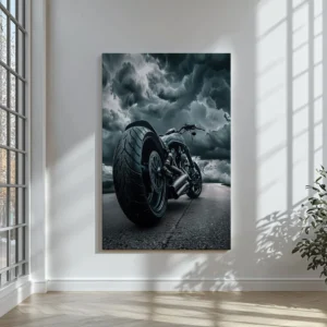 Tablou Canvas Putere Brută sub Furtună - Detaliu Tablou Canvas nr. 25126