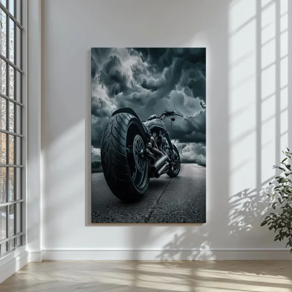 Tablou Canvas Putere Brută sub Furtună - Detaliu Tablou Canvas nr. 25126
