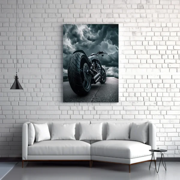 Tablou Canvas Putere Brută sub Furtună - Detaliu Tablou Canvas nr. 25125