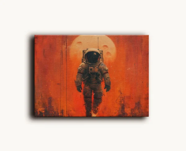 Tablou Canvas Astronautul Solitar - Detaliu Tablou Canvas nr. 20923