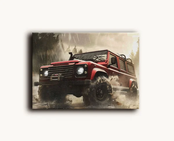 Tablou Canvas Land Rover Defender - Detaliu Tablou Canvas nr. 25584