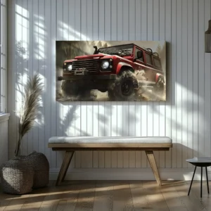 Tablou Canvas Land Rover Defender - Detaliu Tablou Canvas nr. 25585