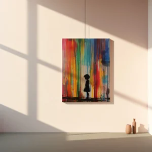 Tablou Canvas Curcubeu Urban - Detaliu Tablou Canvas nr. 28883