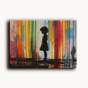 Tablou Canvas Curcubeu Urban - Detaliu Tablou Canvas nr. 28882