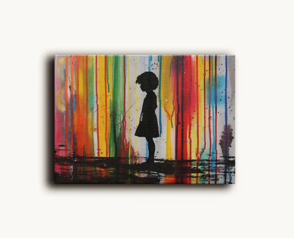 Tablou Canvas Curcubeu Urban - Detaliu Tablou Canvas nr. 28882