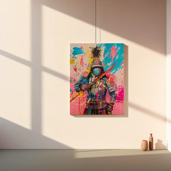 Tablou Canvas Războinic Samurai - Detaliu Tablou Canvas nr. 29153