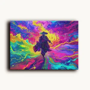 Tablou Canvas Călătorul Cosmic - Detaliu Tablou Canvas nr. 19873
