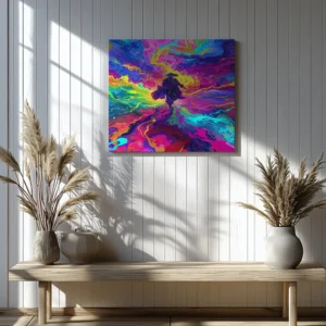 Tablou Canvas Călătorul Cosmic - Detaliu Tablou Canvas nr. 19874