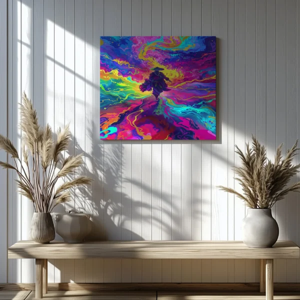 Tablou Canvas Călătorul Cosmic - Detaliu Tablou Canvas nr. 19874