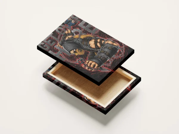 Tablou Canvas Mortal Kombat - GET OVER HERE - Detaliu Tablou Canvas nr. 24585