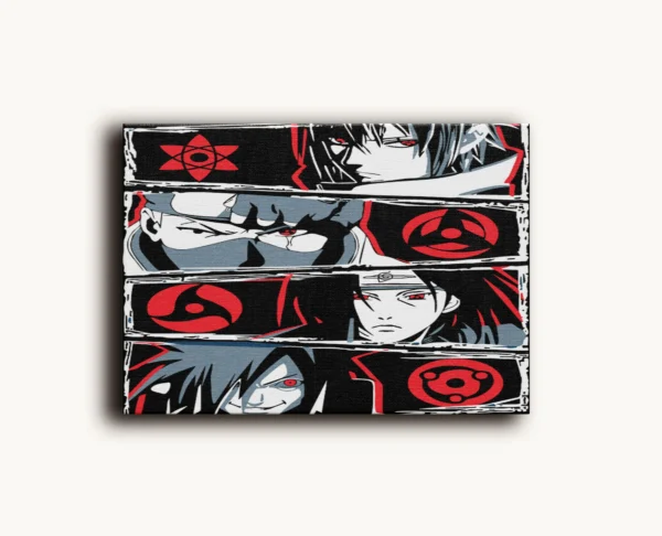 Tablou Canvas Naruto - Sharingan - Detaliu Tablou Canvas nr. 17740