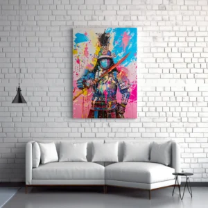 Tablou Canvas Războinic Samurai - Detaliu Tablou Canvas nr. 29152
