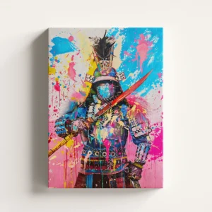 Tablou Canvas Războinic Samurai