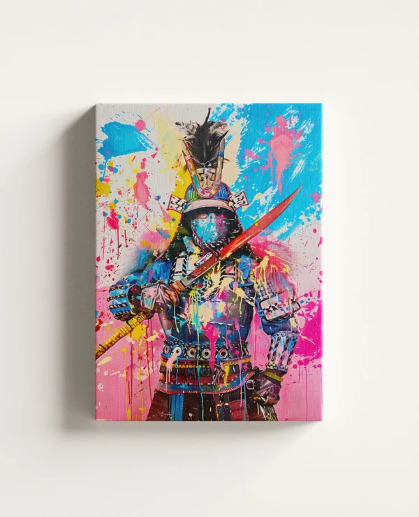 Tablou Canvas Războinic Samurai