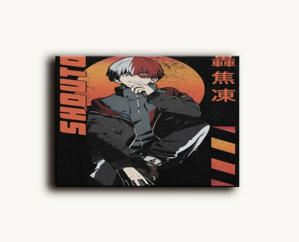 Tablou Canvas My Hero Academia - Shoto Todoroki - Detaliu Tablou Canvas nr. 18070